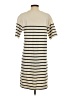 Faherty 100% Cotton Stripes Ivory Casual Dress Size S - photo 2