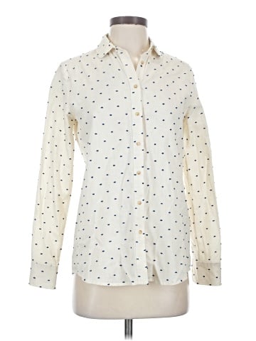 Sézane Long Sleeve Blouse (view 1)