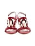 Sofft 100% Leather Red Wedges Size 7 - photo 2