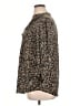 Cocomo Animal Print Brown 3/4 Sleeve Blouse Size 1X - photo 5