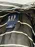 Gap 100% Rayon Stripes Black Long Sleeve Button-Down Shirt Size XL (tall) - photo 7