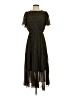 Polagram 100% Polyester Black Casual Dress Size S - photo 1