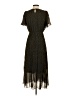 Polagram 100% Polyester Black Casual Dress Size S - photo 2