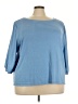 Caslon Blue Cardigan Size 3X - photo 1