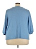 Caslon Blue Cardigan Size 3X - photo 2