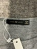 Unbranded Solid Gray Casual Dress Size M - photo 4