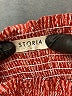 Storia 100% Rayon Tweed Red Jumpsuit Size S - photo 4