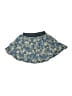 Tea 100% Cotton Floral Blue Active Skirt Size 4 - photo 2