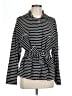 Chico's Stripes Black Jacket Size Lg (2) - photo 1