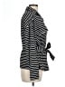 Chico's Stripes Black Jacket Size Lg (2) - photo 4