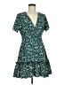 Shein 100% Polyester Green Casual Dress Size 6 - photo 1