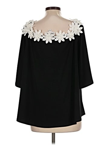 Joseph Ribkoff 3/4 Sleeve Blouse (view 2)