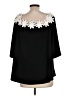 Joseph Ribkoff Black 3/4 Sleeve Blouse Size L - photo 2