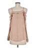 Mind Code 100% Polyester Tan Sleeveless Blouse Size M - photo 2