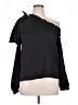 CeCe 100% Polyester Black Long Sleeve Blouse Size XL - photo 1