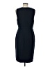 J.Crew 100% Polyester Solid Blue Cocktail Dress Size 12 - photo 2