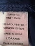 Love Tree 100% Polyester Solid Blue Raincoat Size L - photo 8