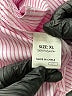 Unbranded 100% Polyester Pink Long Sleeve Blouse Size XL - photo 8