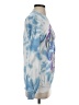 No Boundaries 100% Recycled Polyester Tie-dye Blue Sweatshirt Size XS - photo 4