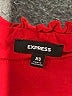 Express Solid Red Romper Size XS - photo 4