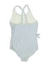 Lands' End Stripes Blue One Piece Swimsuit Size 8 - photo 2