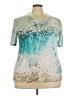 Unbranded Teal Short Sleeve T-Shirt Size 4X - photo 1