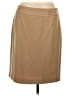Unbranded Solid Tan Formal Skirt Size 12 (petite) - photo 1