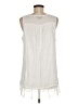 Cal Style Ivory Sleeveless Blouse Size M - photo 2