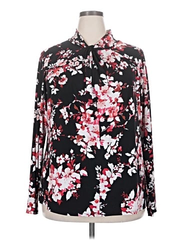 Liz Claiborne Career Long Sleeve Blouse (view 1)