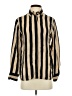 J.Crew Stripes Gold Long Sleeve Blouse Size 0 - photo 1