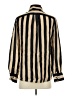 J.Crew Stripes Gold Long Sleeve Blouse Size 0 - photo 2