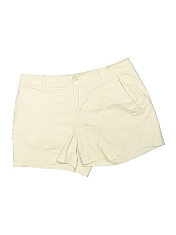 Ann Taylor LOFT Khaki Shorts (view 1)