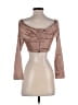 Missguided Brown 3/4 Sleeve Blouse Size 2 Petite - photo 2