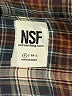 NSF Plaid Brown Long Sleeve Button-Down Shirt Size P (petite) - photo 7