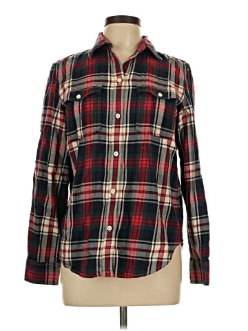 Lauren Jeans Co. Long Sleeve Button-Down Shirt (view 1)