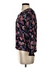 Lucky Brand Blue 3/4 Sleeve Blouse Size S - photo 5