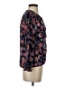 Lucky Brand Blue 3/4 Sleeve Blouse Size S - photo 4
