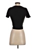 Threadbare Black Short Sleeve Top Size 4 - photo 2