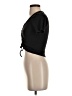 Threadbare Black Short Sleeve Top Size 4 - photo 5