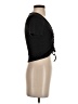Threadbare Black Short Sleeve Top Size 4 - photo 4