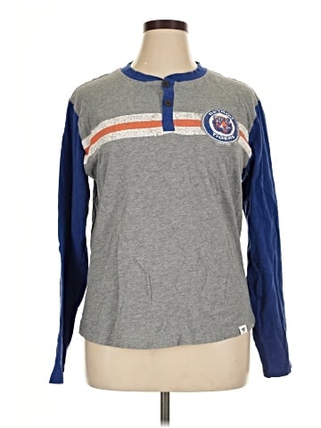 Fanatics Long Sleeve Henley (view 1)