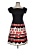 Rinascimento Polka Dots Black Cocktail Dress Size S - photo 1