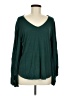 First Love Green Long Sleeve Blouse Size M - photo 1