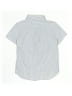 Crewcuts Outlet 100% Cotton Checkered-gingham Blue Short Sleeve Button-Down Shirt Size 6 - 7 - photo 2