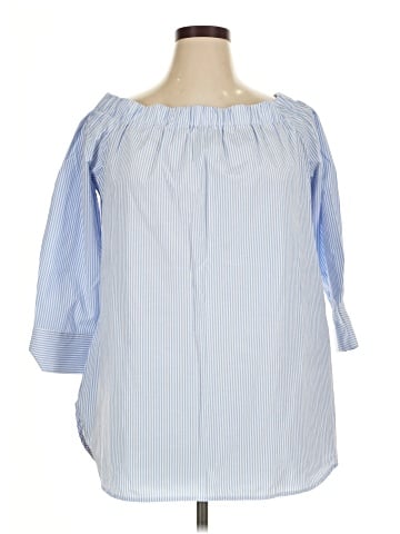 Paper Tee 3/4 Sleeve T-Shirt (view 1)