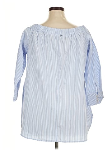 Paper Tee 3/4 Sleeve T-Shirt (view 2)