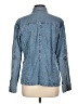 Denim & Co 100% Cotton Blue Denim Jacket Size L - photo 2