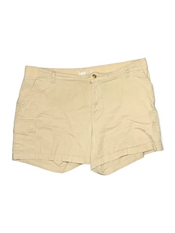 Lee Khaki Shorts (view 1)