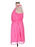 No Boundaries 100% Polyester Solid Pink Casual Dress Size L - photo 5