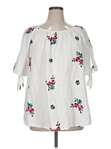 Paisley Grace 3/4 Sleeve Blouse (view 1)